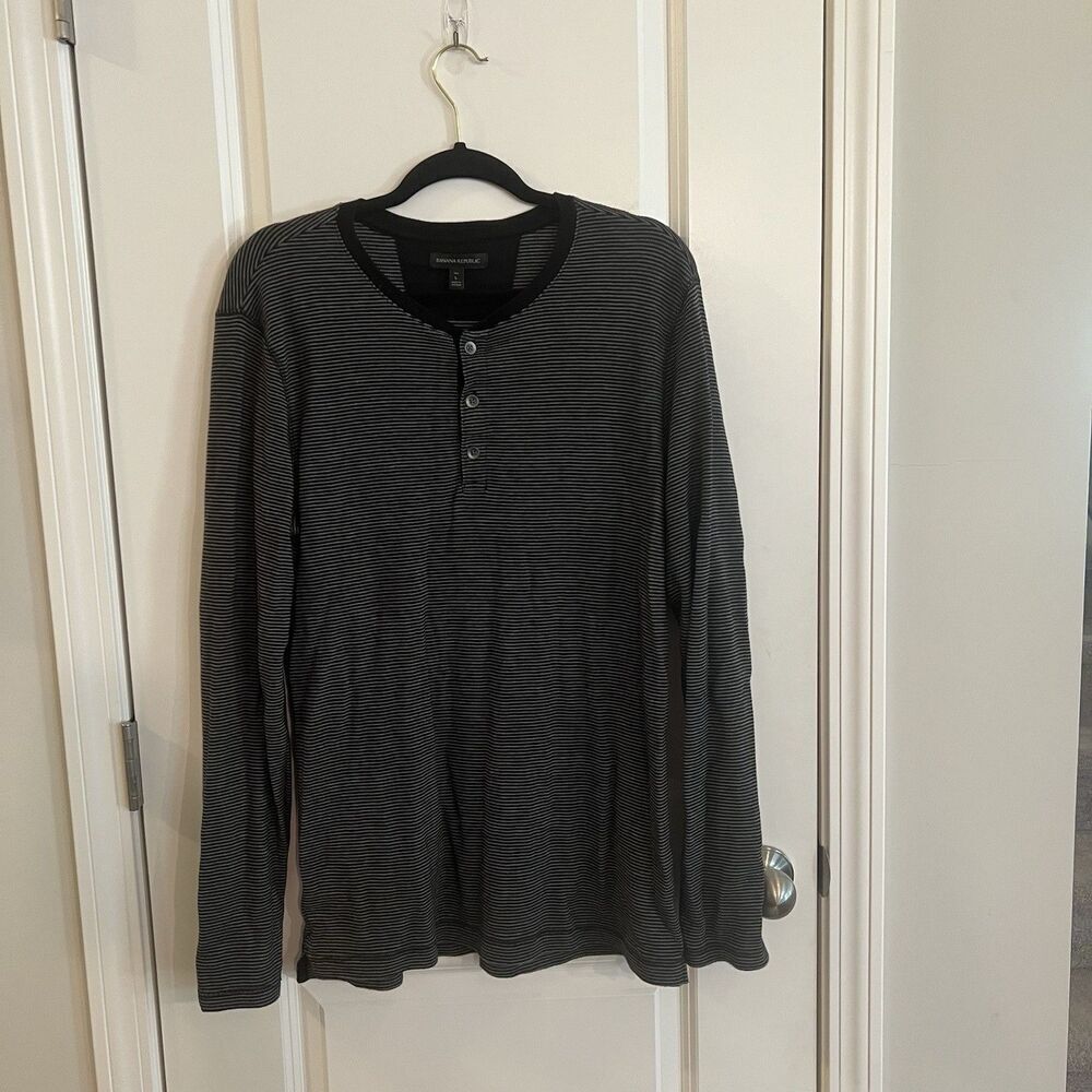 Banana Republic Men’s Henley Large Tall‎